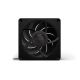 7. Alphacool Apex Stealth Metall Obudowa komputera Wentylator 12 cm Czarny 1 szt.