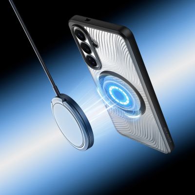 5. Etui Dux Ducis Aimo Mag na Samsung Galaxy S26 kompatybilne z MagSafe - czarne