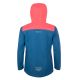 2. Kurtka przeciwdeszczowa dziecięca dla dziewczynki Trollkids Girls Bergen Jacket midnight blue/coral (611-138)