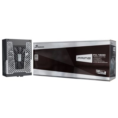10. Seasonic ATX3-PRIME-PX-1600 moduł zasilaczy 1600 W 20+4 pin ATX ATX Czarny
