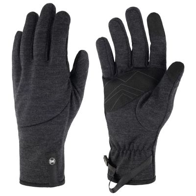 Rękawiczki BUFF MERINO FLEECE GLOVES G MWF BLACK S   M