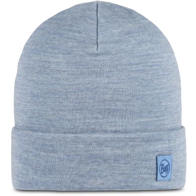 Czapka zimowa Buff Heavyweight Merino Wool Hat - solidight blue rozmiar: m