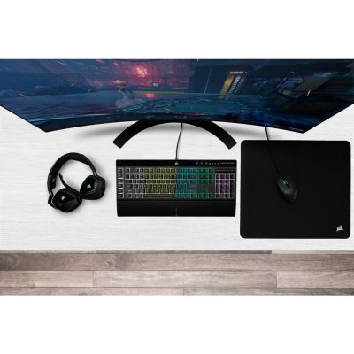 2. Corsair K55 RGB PRO klawiatura Gaming USB QWERTZ Niemiecki Czarny