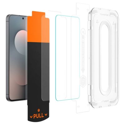 3. Szkło hartowane Spigen Glas.tR "EZ Fit Pro" 2-pack na Samsung Galaxy S25 FE