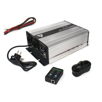 2. Zasilacz awaryjny (UPS + AVR) 12V UPS-2000SR Sinus 2000W/1000W 12V/230V