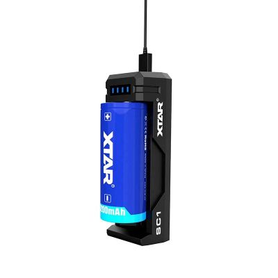 4. XTAR ŁADOWARKA DO AKUMULATORÓW LI-ION 18650 USB-C SC1