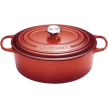 Brytfanna Le Creuset Signature Roaster owalna 40cm wiśniowa