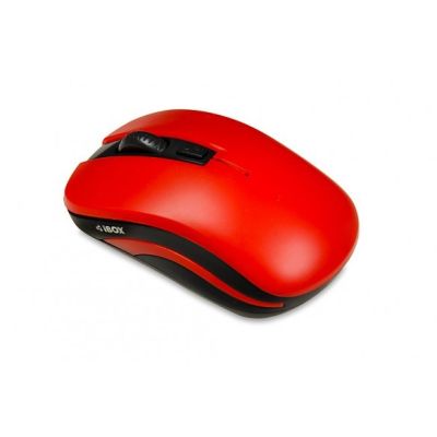 4. Mysz IBOX LORIINI IMOF008WR (optyczna; 1600 DPI; kolor czerwony)