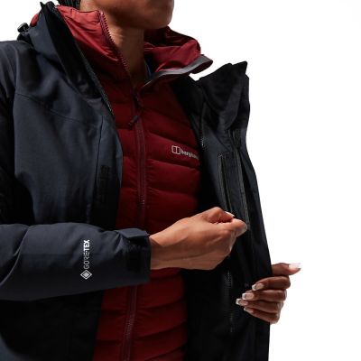 11. Kurtka damska z membraną Berghaus Hillwalker InterActive Shell rozmiar S, czarna