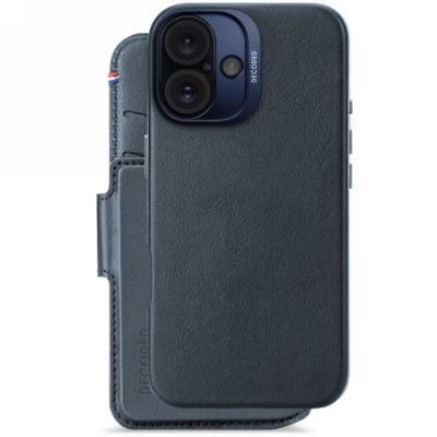 2. Skórzana obudowa ochronna do iPhone 16 kompatybilna z MagSafe (navy)