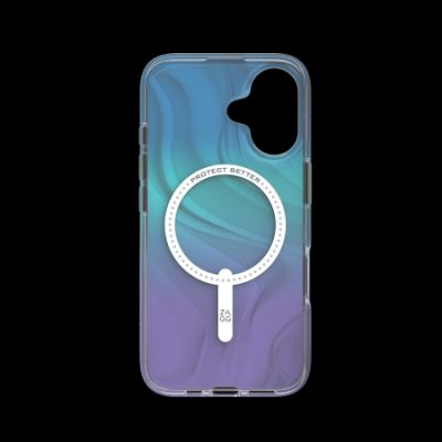 2. Etui ZAGG Milan Snap MagSafe na iPhone 16 - fioletowe