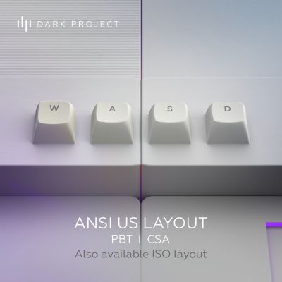 4. Dark Project ALU Daylight klawiatura