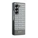 5. Etui DKNY Repeat Pattern Bottom Stripe na Samsung Galaxy Z Fold 6 - brązowe