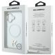 8. Etui Karl Lagerfeld IML K Head Logo MagSafe na iPhone 17 - przezroczyste