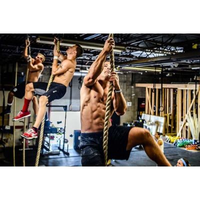 24. Lina do wspinania, CLIMBING ROPE  - Jutowa - 3 m