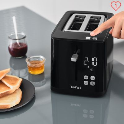 12. Tefal TT6408 toster 2 kawałek(i) Czarny 850 W