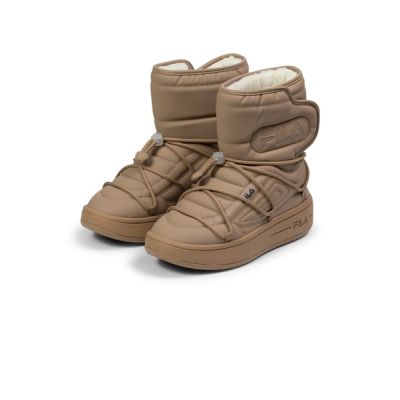 Fila Superbubble Boot buty zimowe botki beżowe damskie sportowe ocieplane