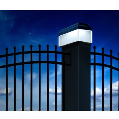 15. GREENBLUE LAMPA SOLARNA NA SŁUPEK 100*100 - DASZEK KOPERTOWY GB128