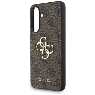 5. Etui Guess Big 4G Logo Classic Logo na Samsung Galaxy A56 - brązowe
