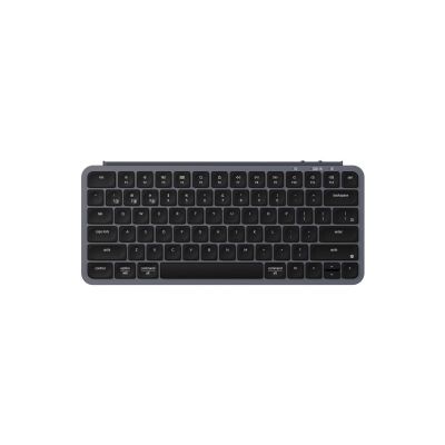 Keychron B1P-K1 klawiatura Dom/Biuro USB + RF Wireless + Bluetooth Szary