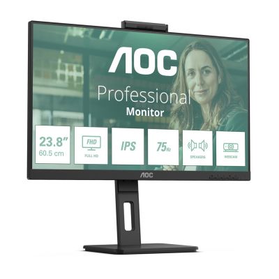 5. AOC 24P3QW monitor komputerowy 60,5 cm (23.8") 1920 x 1080 px Full HD Czarny