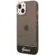 2. Etui Guess Translucent na iPhone 14 - czarne