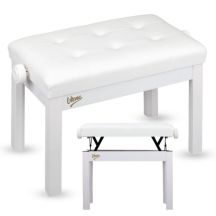 V-TONE PB3 WH ława do pianina keyboardu biała tapi