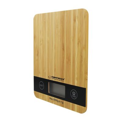 3. Waga kuchenna Esperanza Bamboo EKS005 (kolor beżowy)