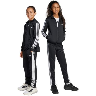 Dres dla dzieci adidas Essentials Climacool Kids 3 Stripes Training Tracksuit 205 czarny JD6502