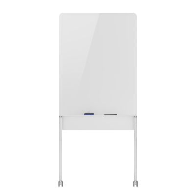 4. ERGO OFFICE MOBILNA TABLICA SUCHOŚCIERALNA, ORIENTACJA PIONOWA, BIAŁA, JEDNOSTRONNA, Z PÓŁKĄ, WYMIARY TABLICY 1190X790MM ER-3