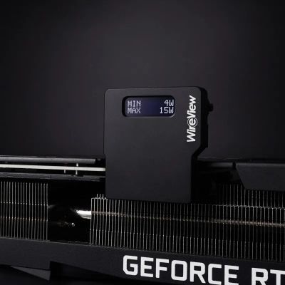 2. Thermal Grizzly TG-WV-P28R watomierz Czarny Wbudowany wyświetlacz LCD