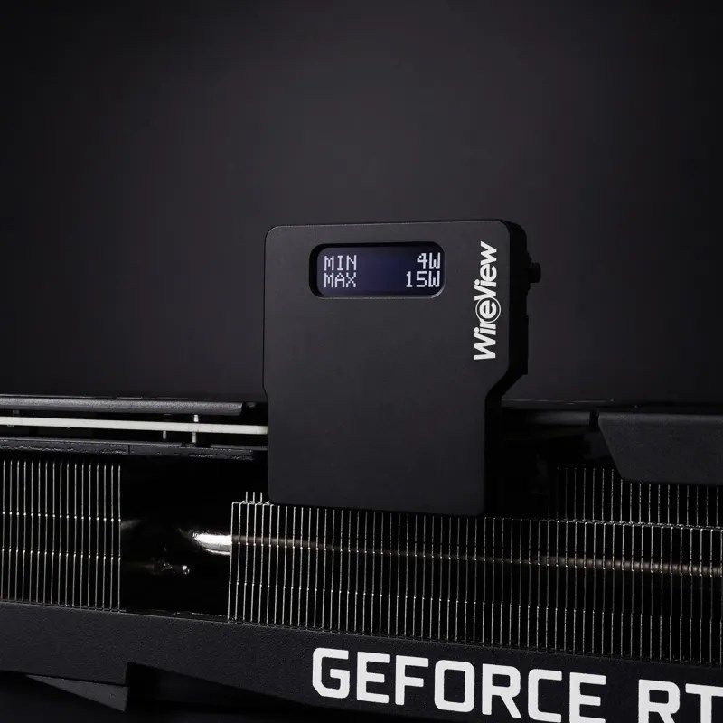 2. Thermal Grizzly TG-WV-P28R watomierz Czarny Wbudowany wyświetlacz LCD