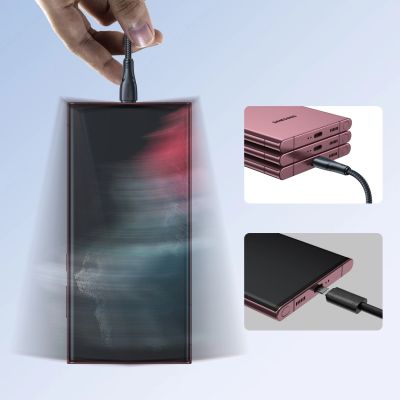 12. Kabel Joyroom Surpass Series A11 USB-A / USB-C 3A 1.2 m - czarny