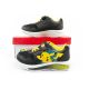 10. Leomil Pokemon buty sportowe dziecięce sneakersy lekkie na rzep czarne żółte