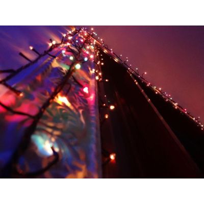 28. LAMPKI CHOINKOWE ŁAŃCUCH ŚWIETLNY 120 LED TIMER MULTIKOLOR
