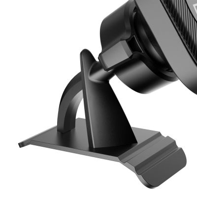 2. Dudao samoprzylepny magnetyczny uchwyt samochodowy do telefonu na kokpit deskę rozdzielczą czarny (F6C)
