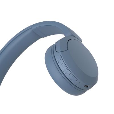 5. Sony WH-CH520 Zestaw słuchawkowy Bezprzewodowy Opaska na głowę Połączenia/muzyka USB Type-C Bluetooth Niebieski