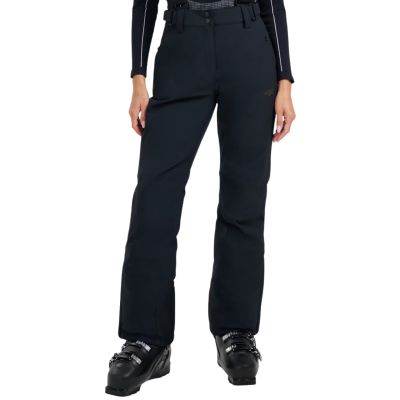 Spodnie narciarskie damskie 4F FNK F0944 głęboka czerń 4FWAW25TFTRF0944 20S