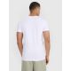 3. T-shirt slim gładki męski (2-pack) męski 4F 4FRMM00TTSHM3068-10S