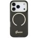 3. Etui Guess IML Script Metal MagSafe na iPhone 17 Pro - czarne