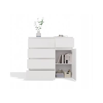 10. KOMODA MALWA 1D5S BIAŁY