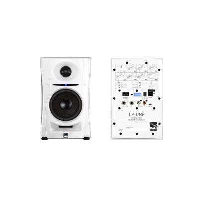 Para monitorów odsłuchowych Kali Audio LP-UNF-WH, białe