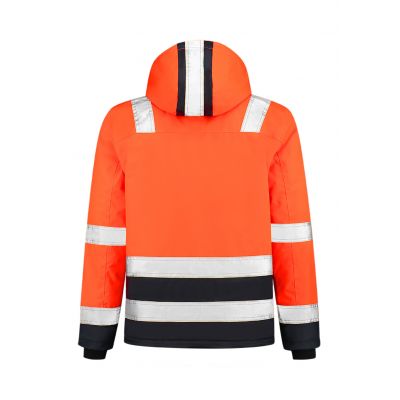 3. Kurtka robocza Tricorp unisex Midi Parka High Vis Bicolor MLI-T5198