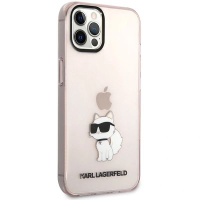 4. Etui Karl Lagerfeld Choupette Collection na iPhone 12 / 12 Pro - różowe
