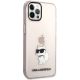 4. Etui Karl Lagerfeld Choupette Collection na iPhone 12 / 12 Pro - różowe
