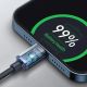 14. Kabel Baseus CAJY000301 Lightning - USB-C PD QC 20W 480Mb/s 2m - czarny