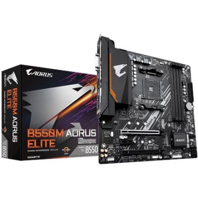 6. Płyta główna Gigabyte B550M AORUS ELITE Socket AM4 micro ATX AMD B550