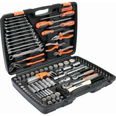 4. Zestaw narzędziowy 1/2" 122cz XXL STHOR 58690