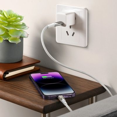 20. Kabel Baseus CADH000002 Lightning - USB-C PD 20W 480Mb/s 1m - biały