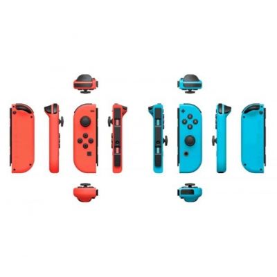 3. Kontrolery Nintendo Joy-Con Pair Neon Red/Neon Blue